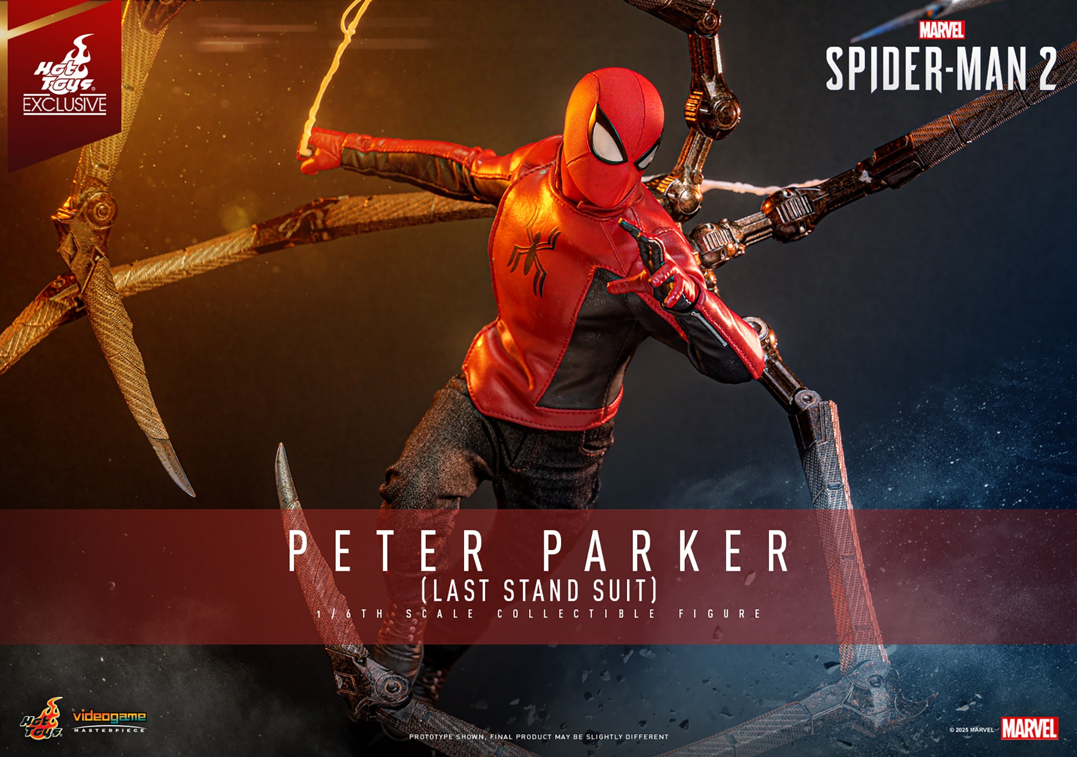 Marvel's Spider-Man 2 Last Stand Suit 1/6 Figure Arrives
