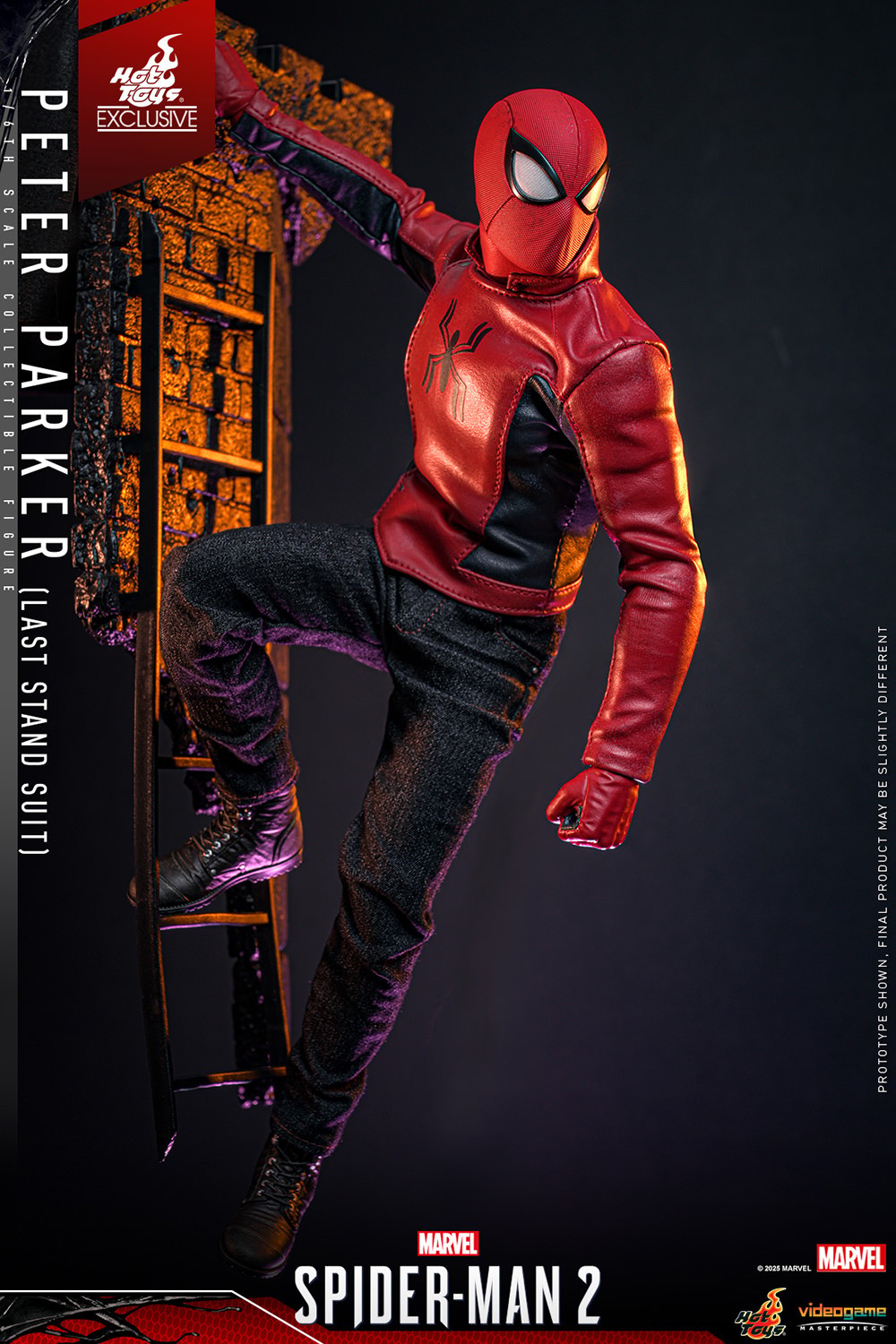 Marvel Peter Parker (Last Stand Suit) Sixth Scale Figure  (Prototype Shown) View 7