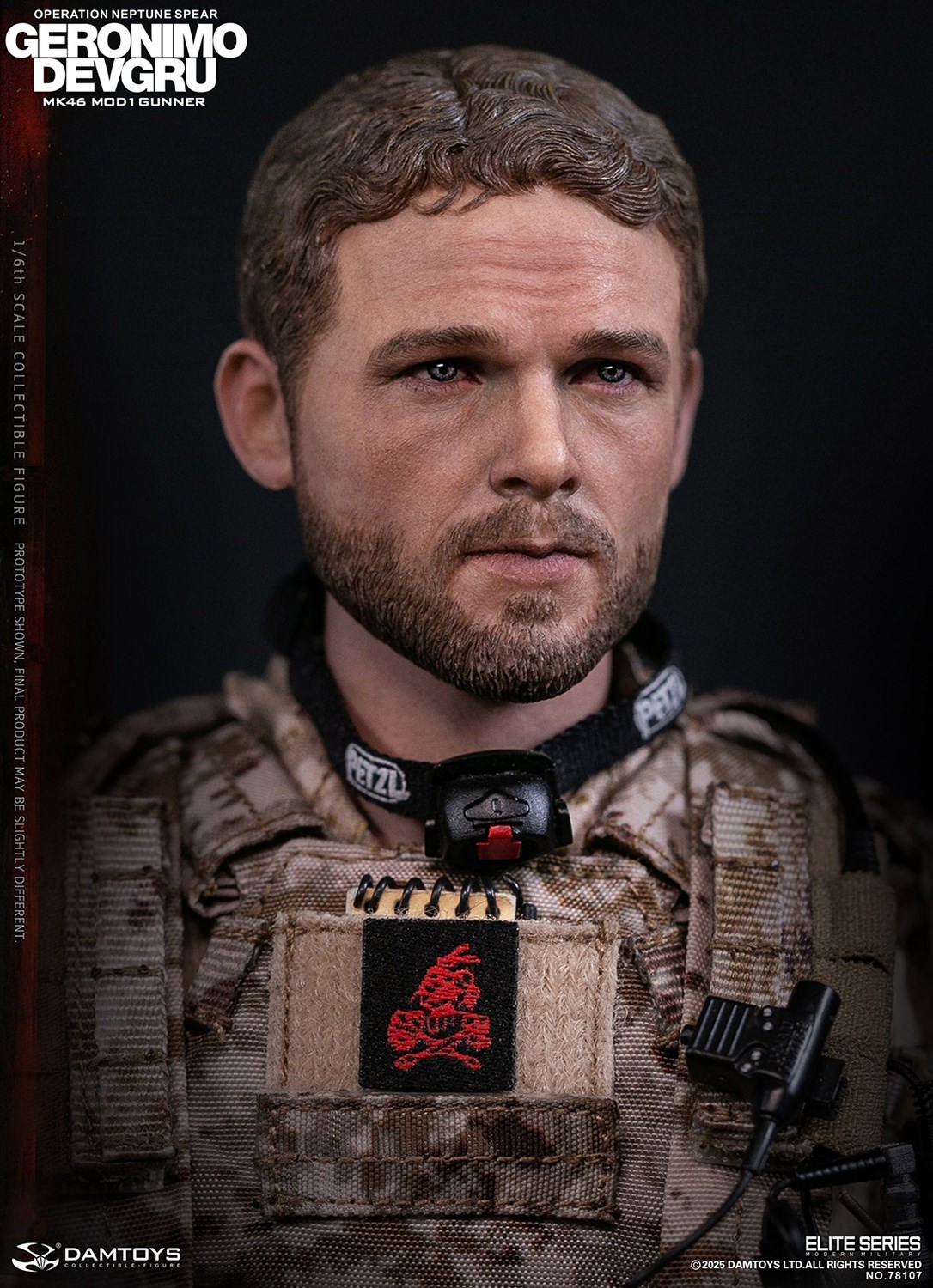 GERONIMO DEVGRU - MK46 MOD1 Gunner (Operation Neptune Spear) Sixth