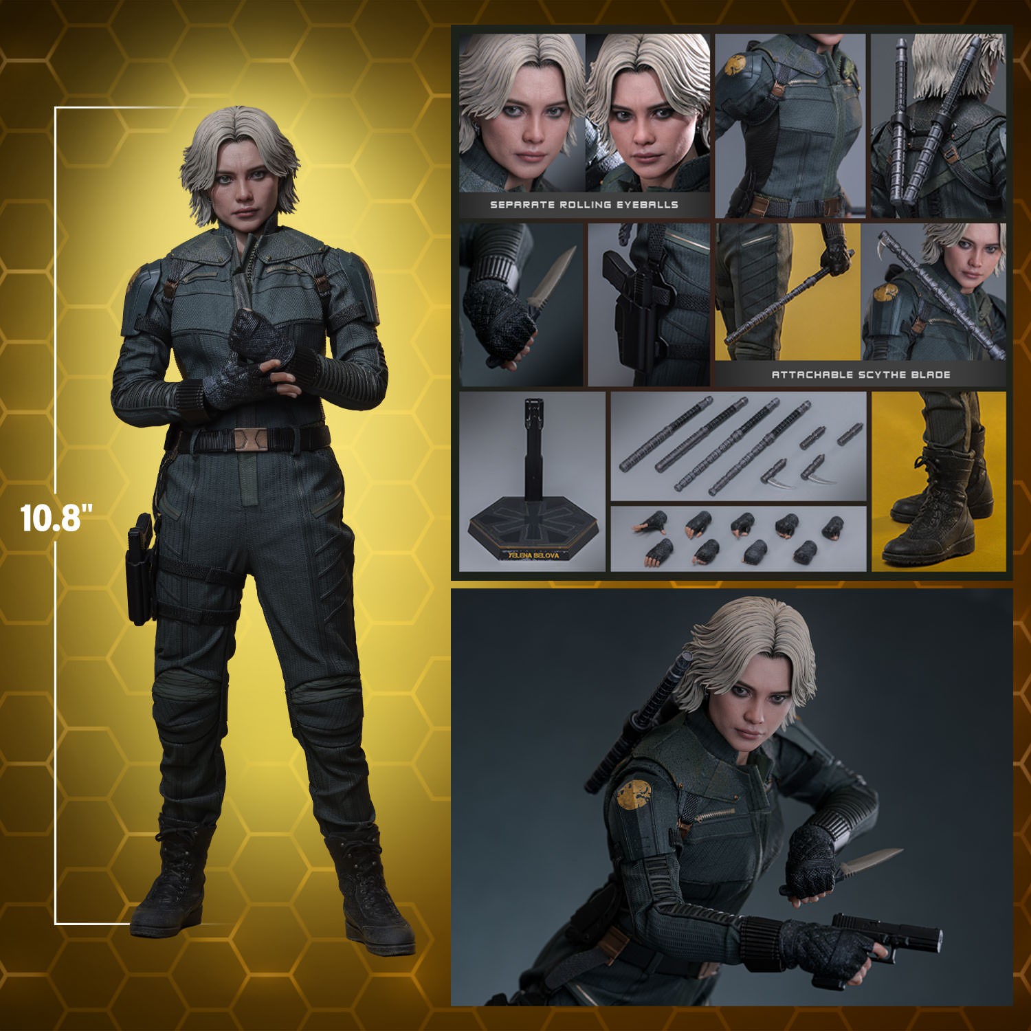 Marvel Yelena Belova Sixth Scale Figure  (Prototype Shown) View 2