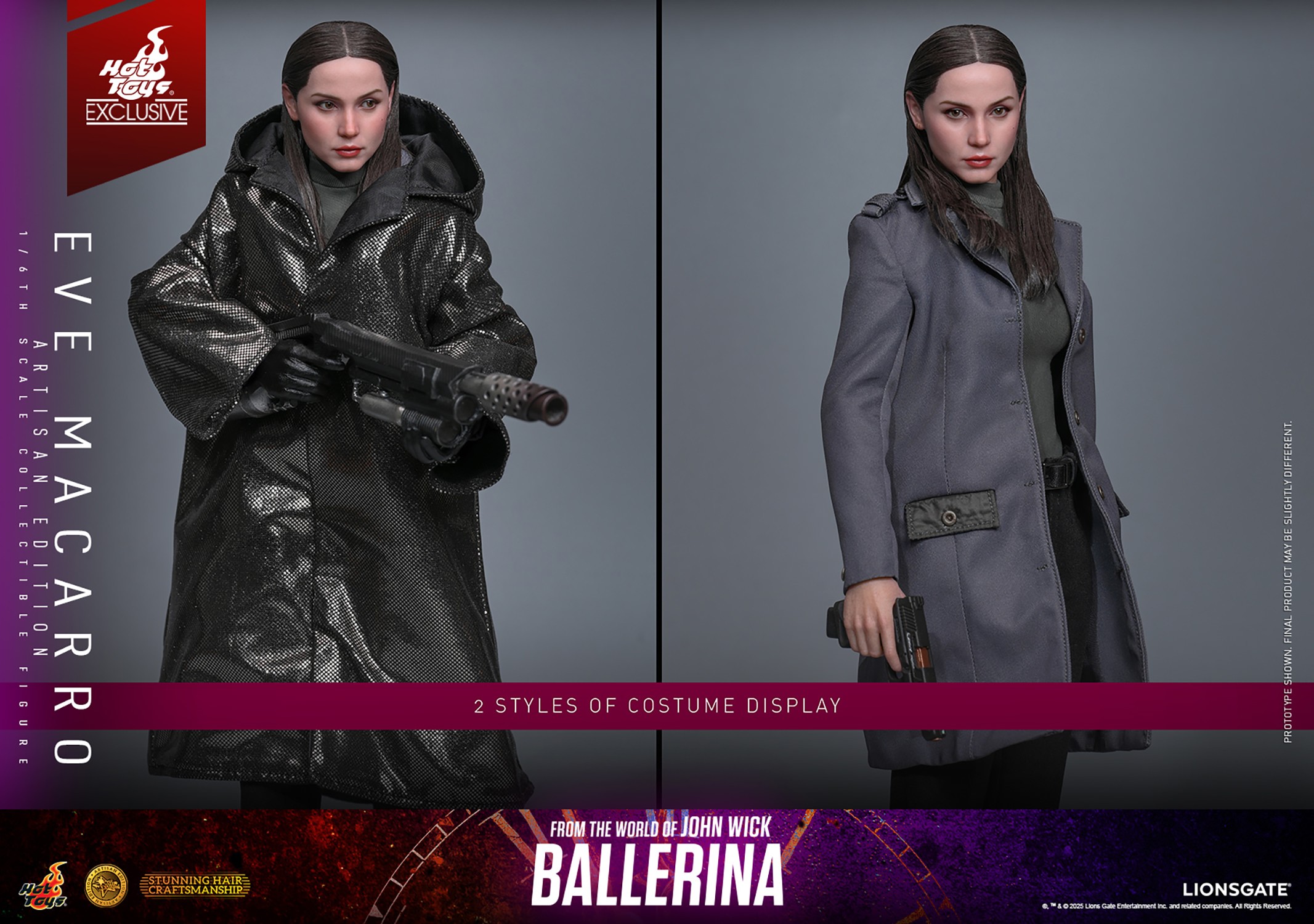John Wick Eve Macarro (Artisan Edition) Sixth Scale Figure  (Prototype Shown) View 14