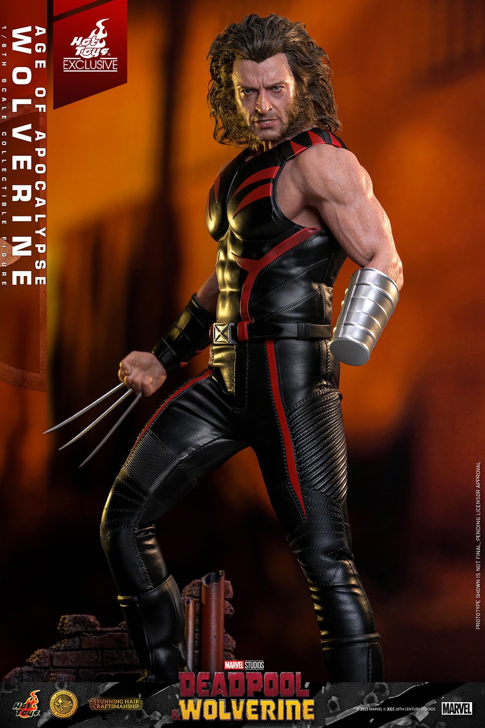Marvel Age of Apocalypse Wolverine (Artisan Edition) Sixth Scale Figure  (Prototype Shown) View 12