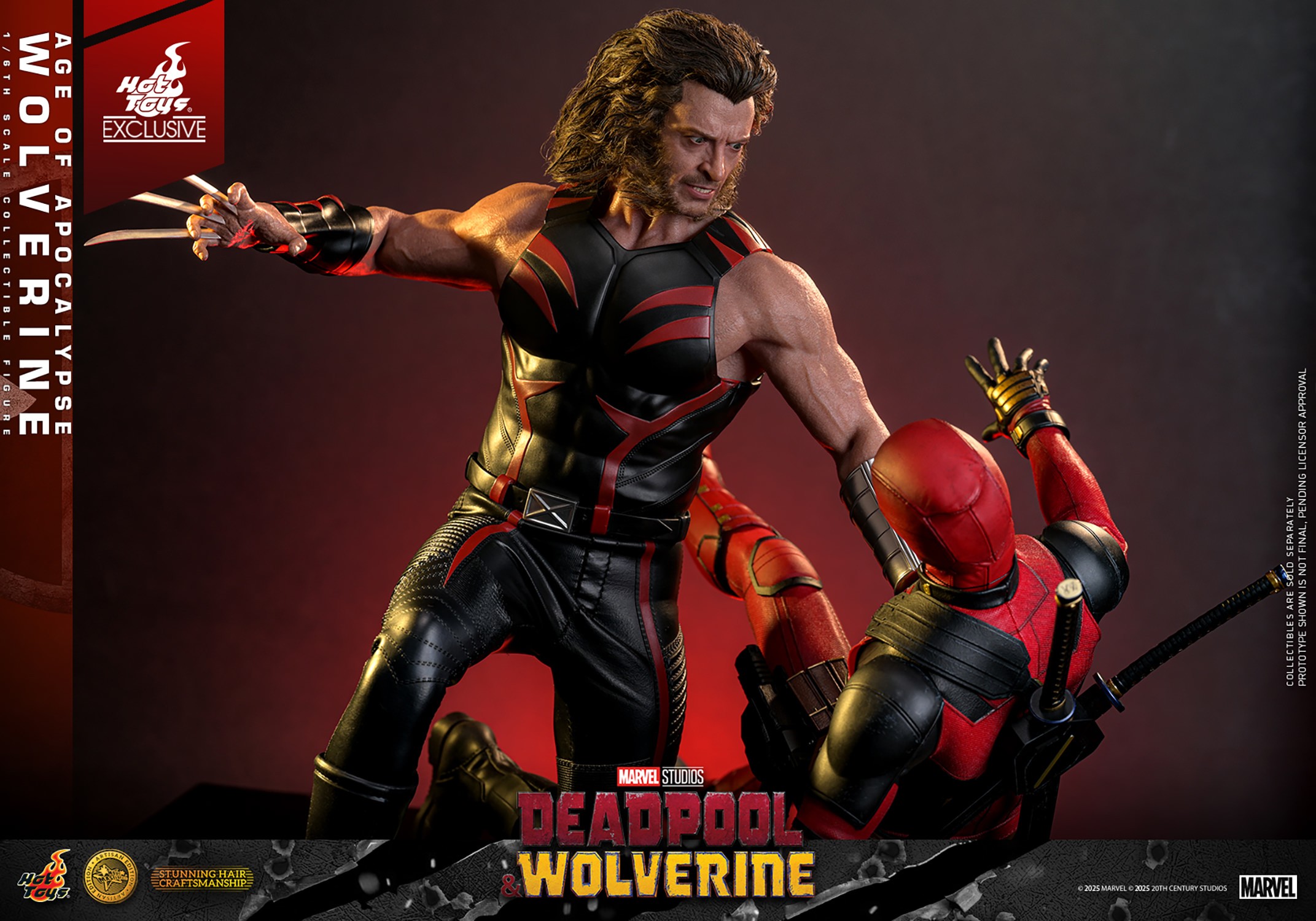 Marvel Age of Apocalypse Wolverine (Artisan Edition) Sixth Scale Figure  (Prototype Shown) View 17