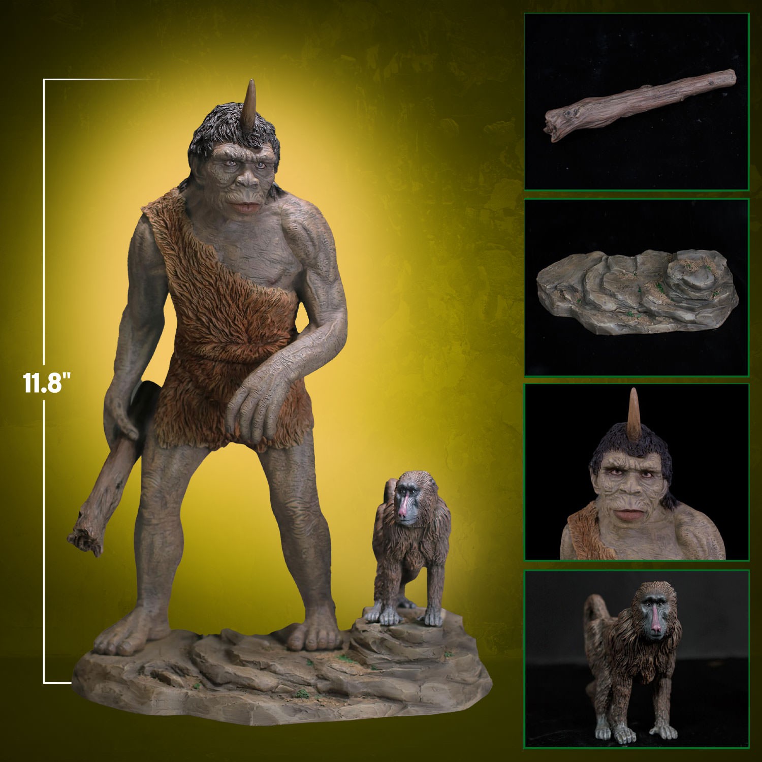 Ray Harryhausen Troglodyte Deluxe Statues  (Prototype Shown) View 2