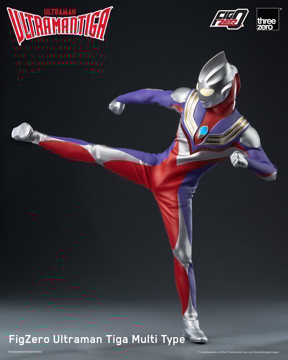 Ultraman Tiga Multi Type Sixth Scale Figure by Threezero