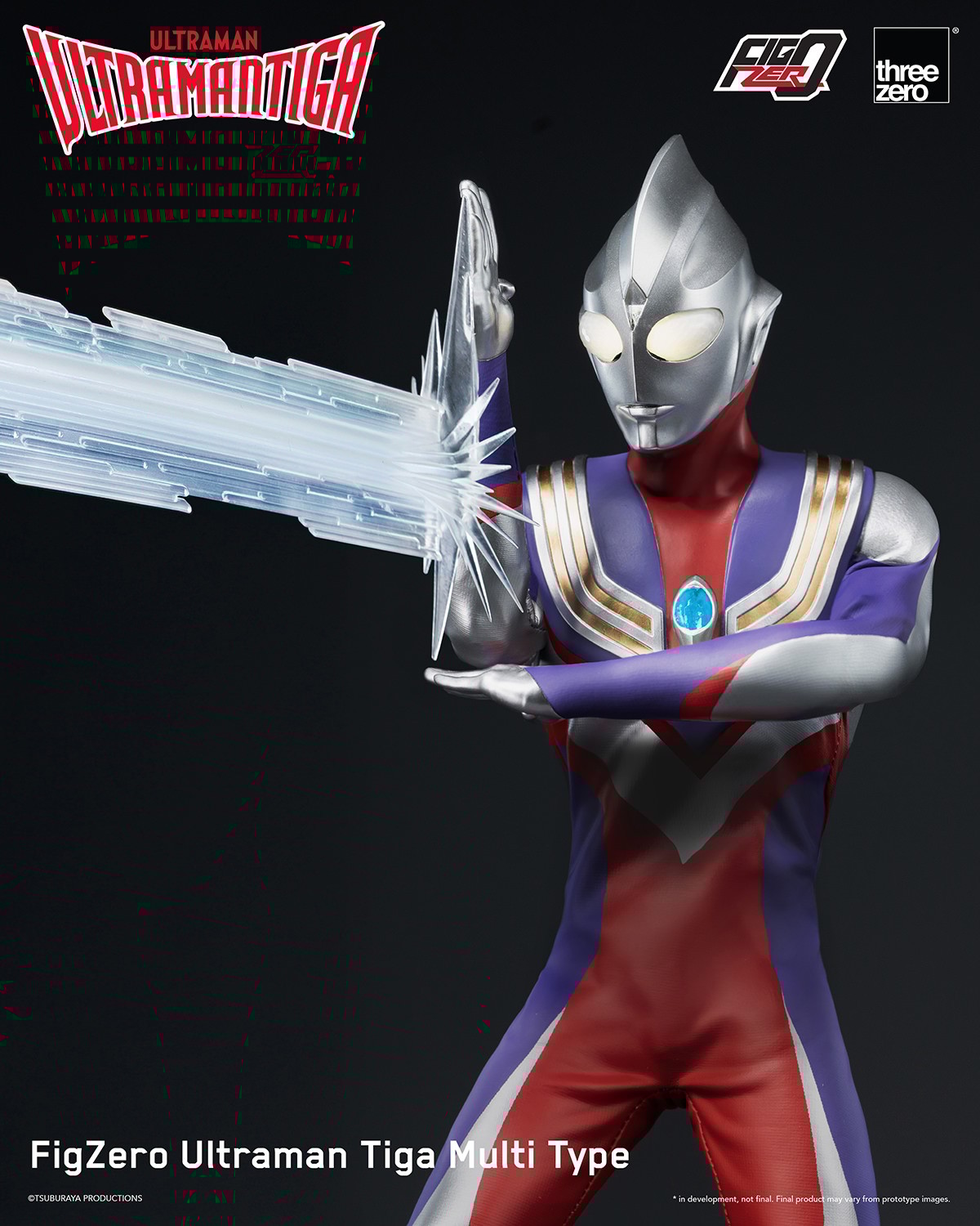 Ultraman Tiga Multi Type Sixth Scale Figure by Threezero