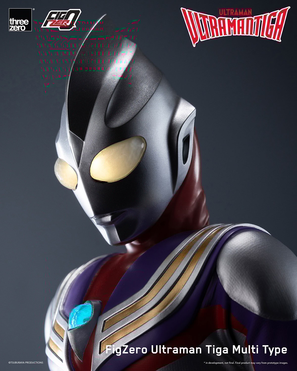 Ultraman Tiga Multi Type Sixth Scale Figure by Threezero
