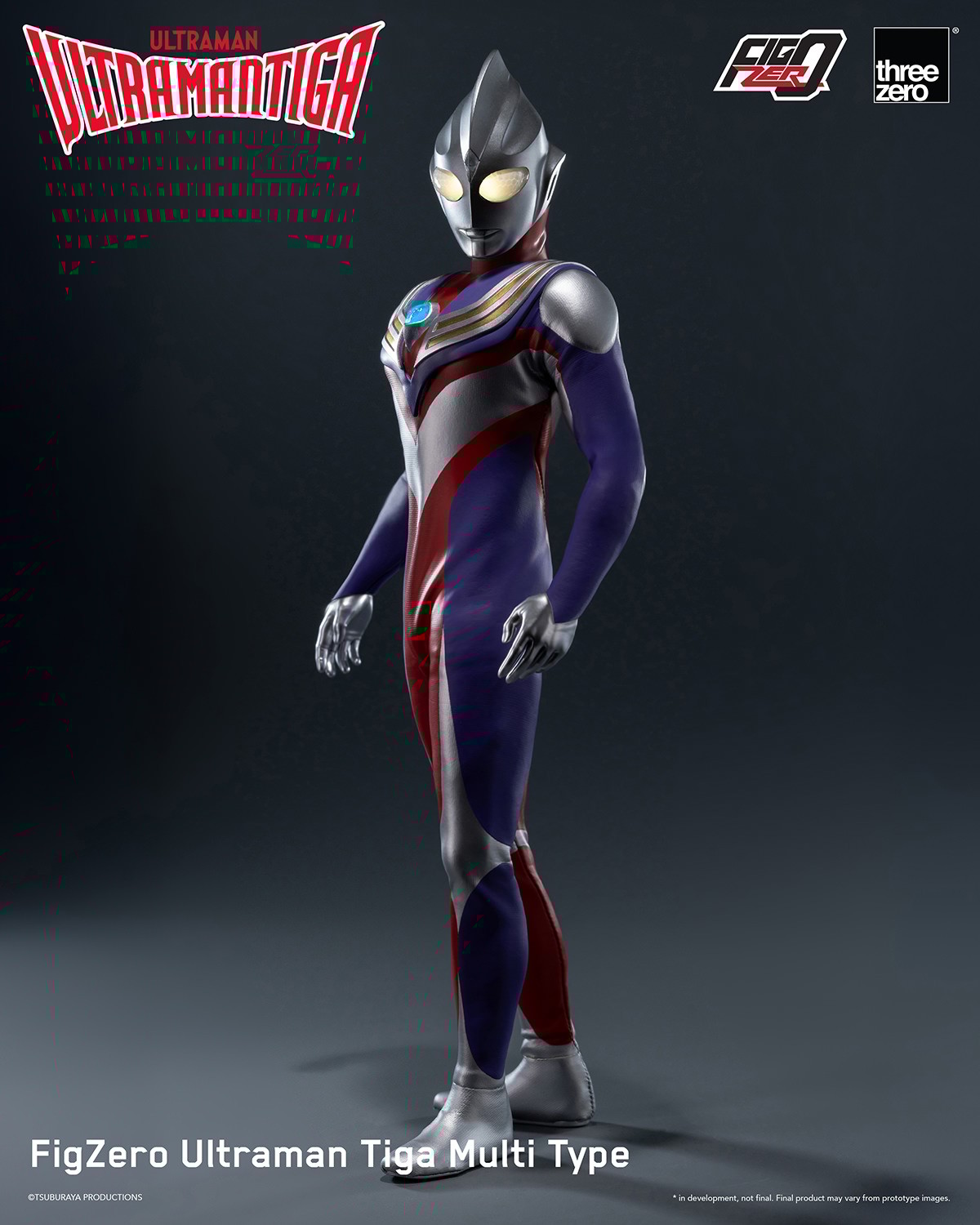 Ultraman Tiga Multi Type Sixth Scale Figure by Threezero