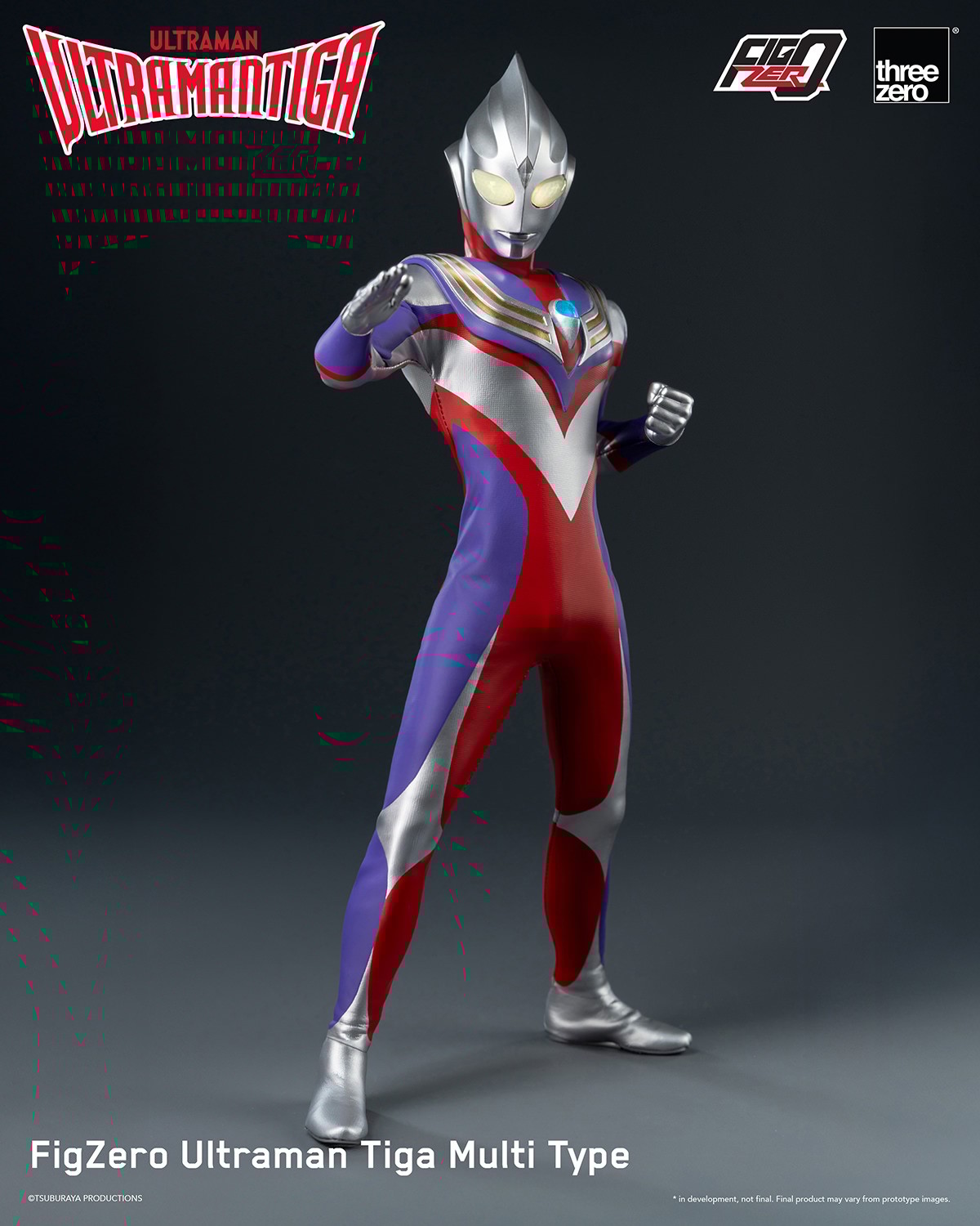 Ultraman Tiga Multi Type Sixth Scale Figure by Threezero
