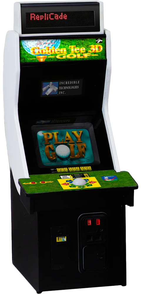 Golden Tee Golden Tee x RepliCade Scaled Replica  (Prototype Shown) View 6