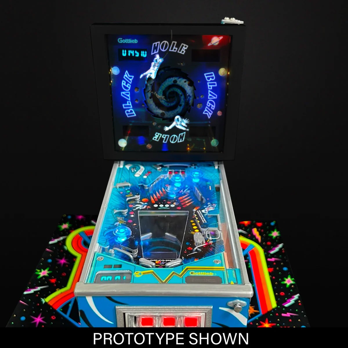 Black Hole Black Hole x RepliCade MINIPIN™ Scaled Replica  (Prototype Shown) View 1