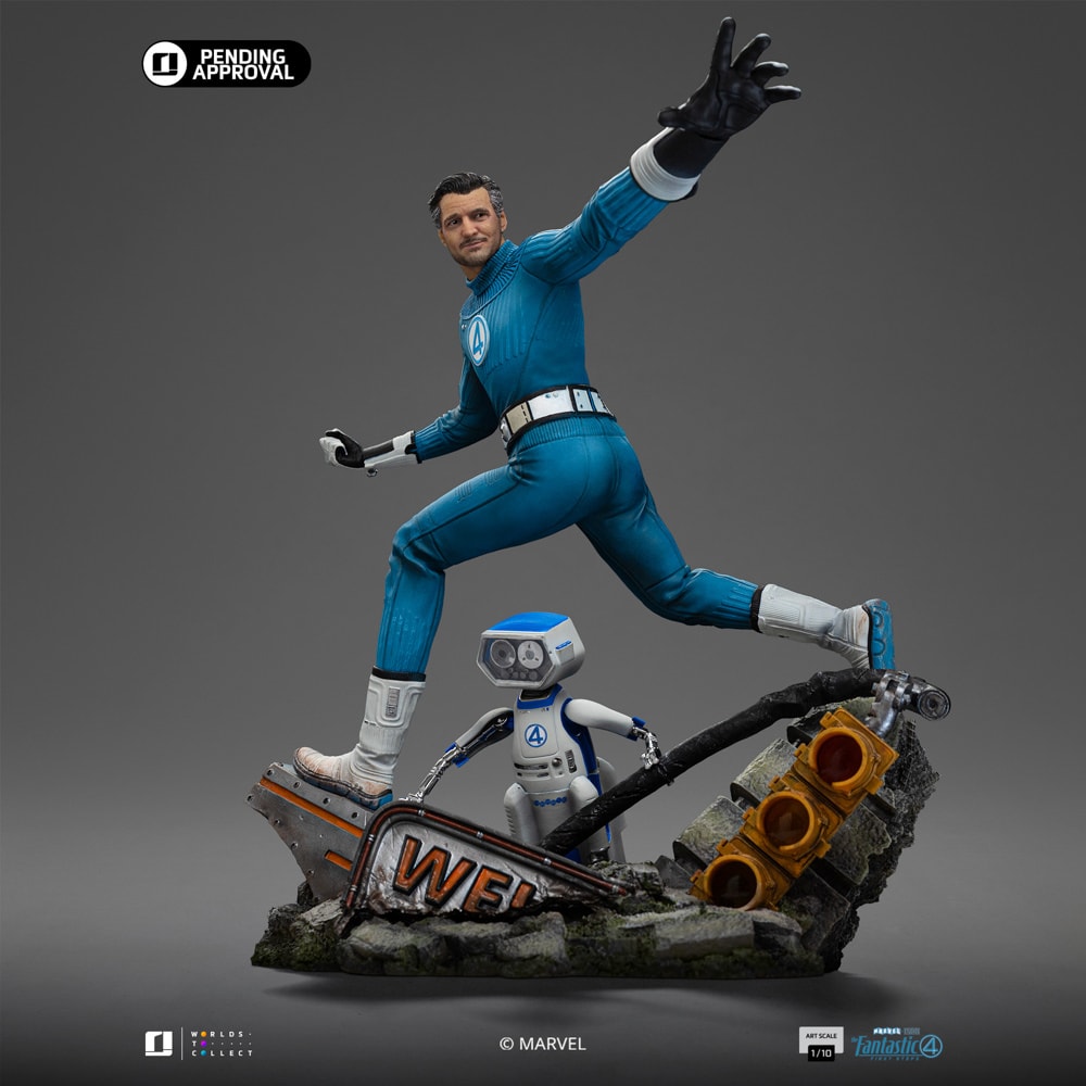 Mr. Fantastic 1:10 Scale Statue by Iron Studios | Sideshow