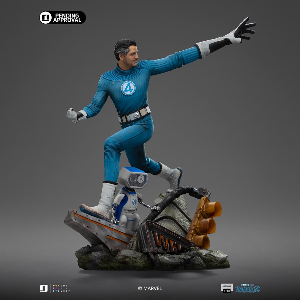 Mr. Fantastic 1:10 Scale Statue by Iron Studios | Sideshow