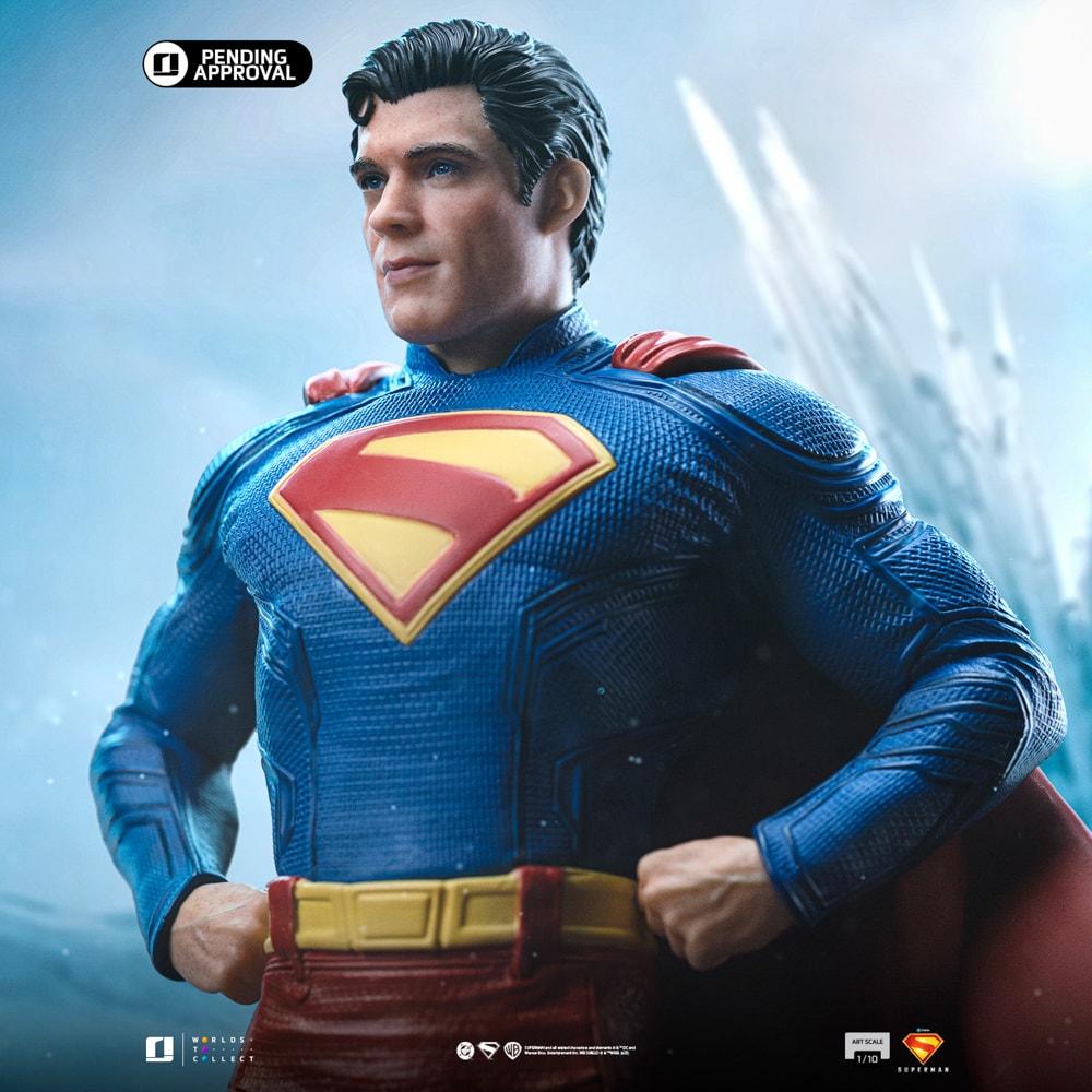 DC Comics Superman & Krypto 1:10 Scale Statue  (Prototype Shown) View 3