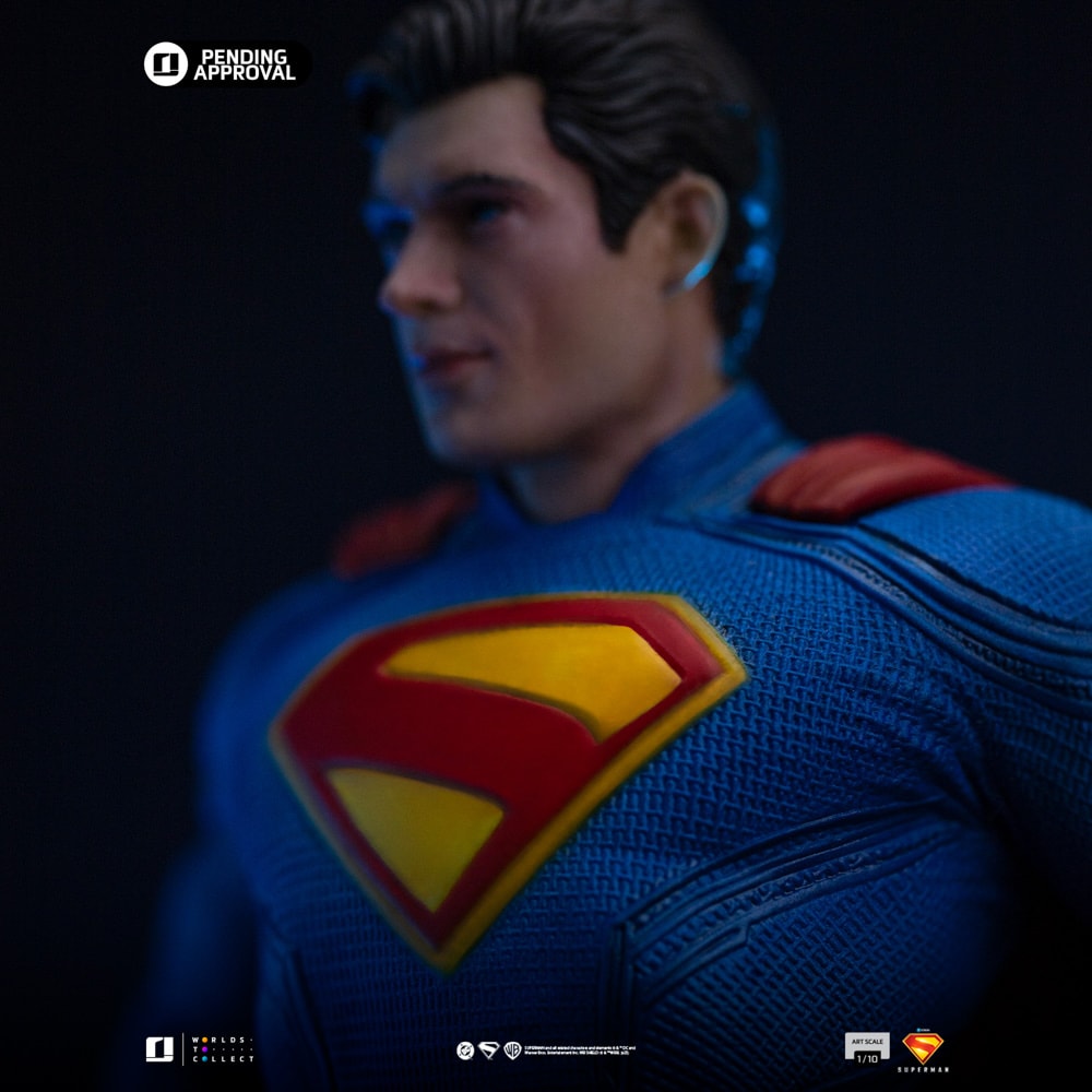 DC Comics Superman & Krypto 1:10 Scale Statue  (Prototype Shown) View 8