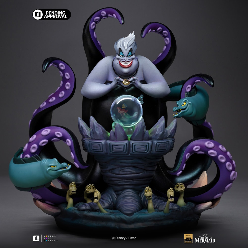 Disney Ursula Deluxe 1:10 Scale Statue  (Prototype Shown) View 10