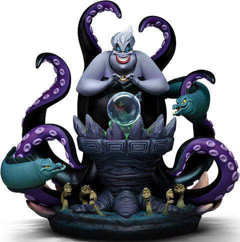 Disney Ursula Deluxe 1:10 Scale Statue  (Prototype Shown) View 14