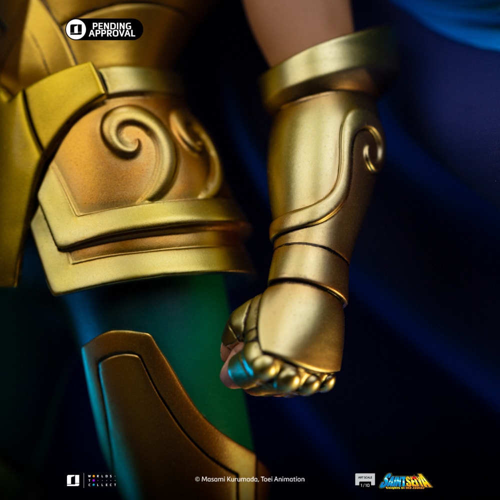Saint Seiya Aquarius Camus 1:10 Scale Statue  (Prototype Shown) View 8