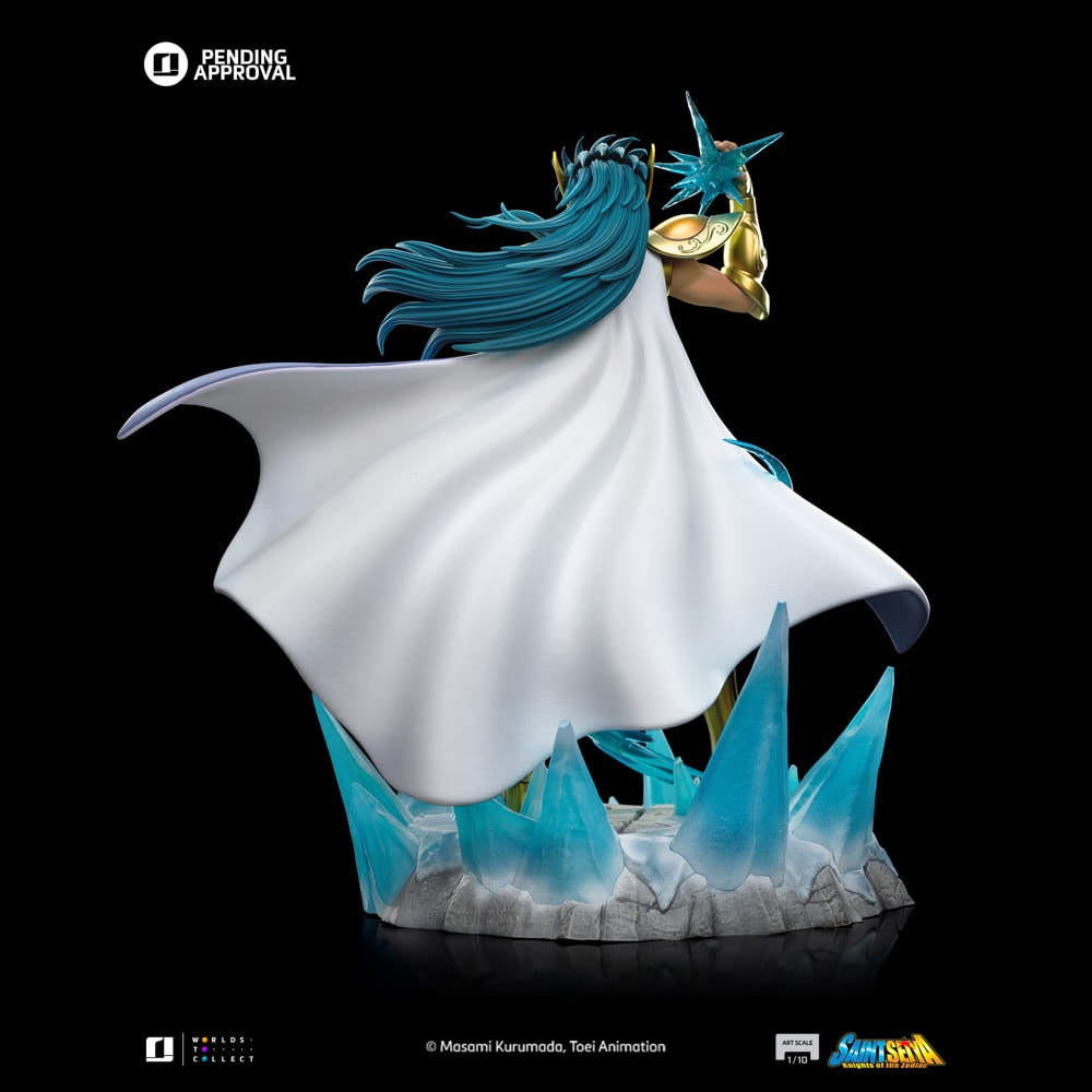 Saint Seiya Aquarius Camus 1:10 Scale Statue  (Prototype Shown) View 13