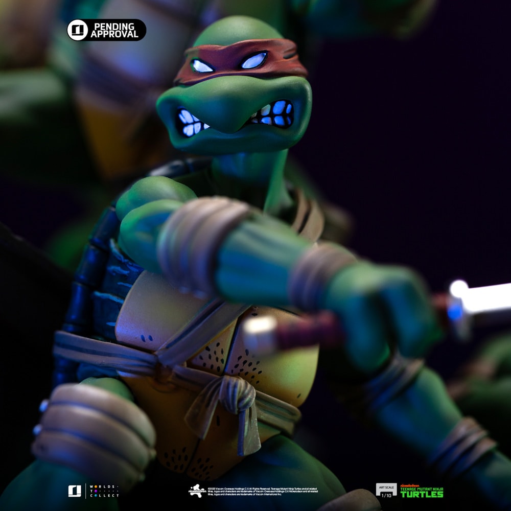 Teenage Mutant Ninja Turtles Teenage Mutant Ninja Turtles (Eastman Cover Version) 1:10 Scale Statue  (Prototype Shown) View 3