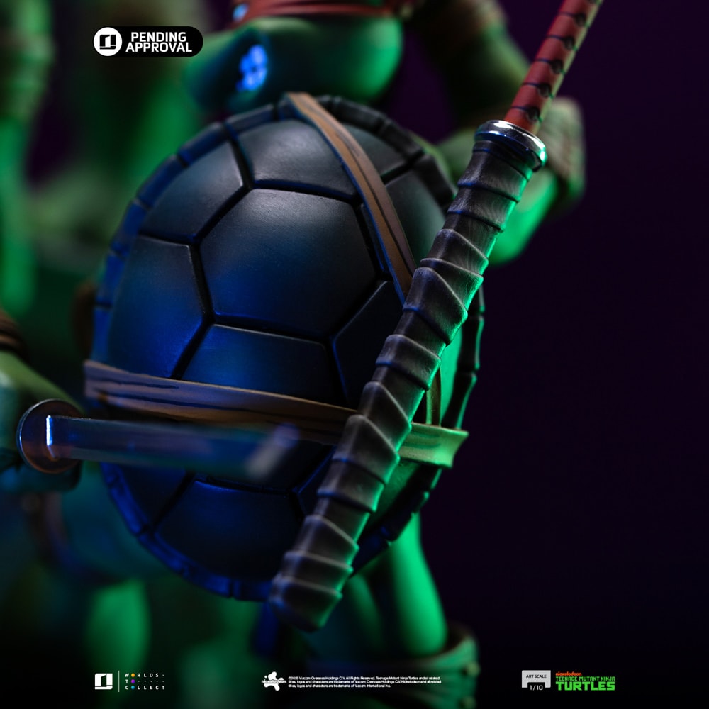 Teenage Mutant Ninja Turtles Teenage Mutant Ninja Turtles (Eastman Cover Version) 1:10 Scale Statue  (Prototype Shown) View 12