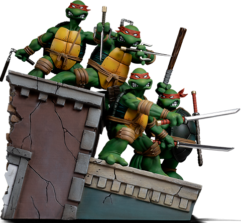 Teenage Mutant Ninja Turtles (Eastman Cover Version) 1:10 Art