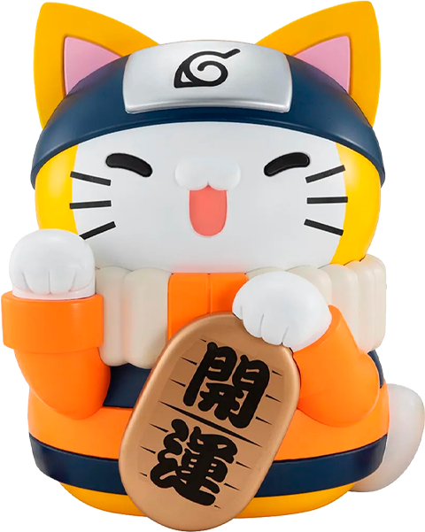 Naruto Nyaruto Fortune Cats (Giants Version) Collectible Figure  (Prototype Shown) View 7
