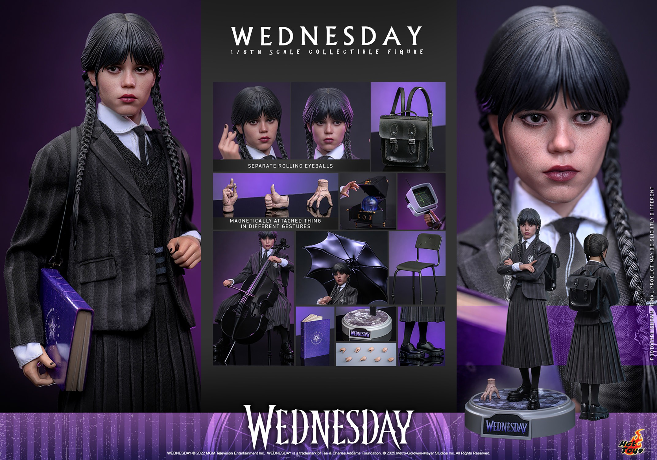 Wednesday Wednesday Sixth Scale Figure  (Prototype Shown) View 21