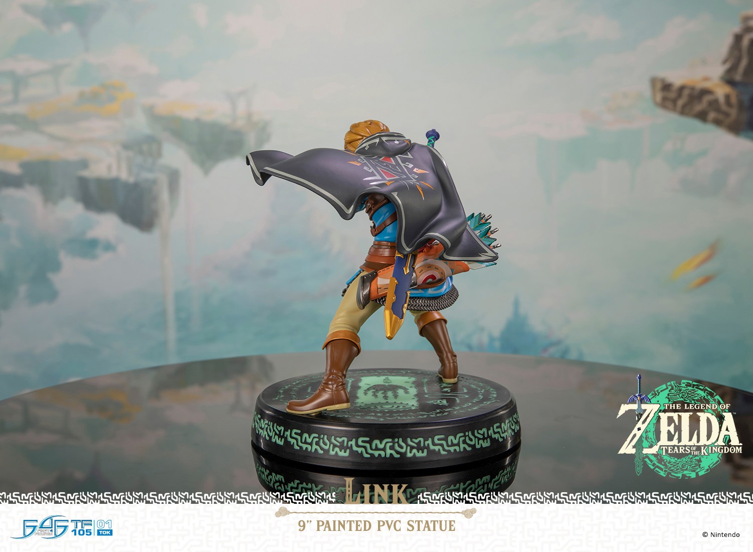 The Legend of Zelda Tears of the Kingdom Link Statues  (Prototype Shown) View 8