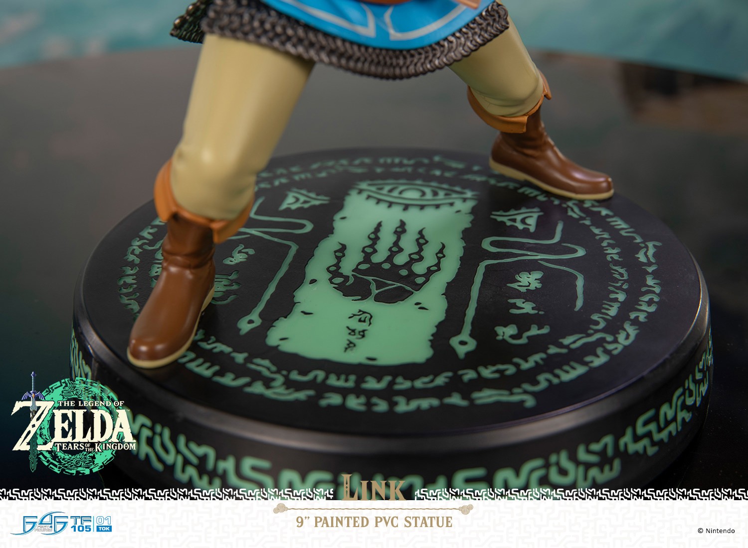 The Legend of Zelda Tears of the Kingdom Link Statues  (Prototype Shown) View 13