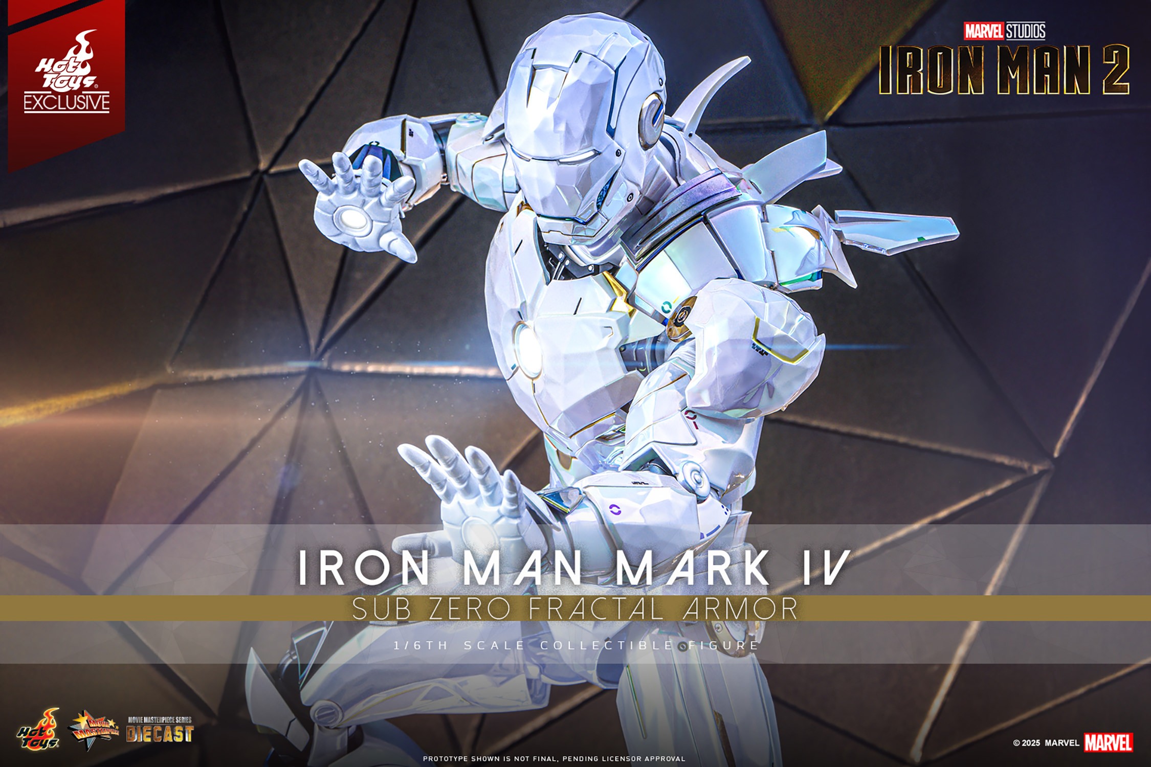Iron Man Mark IV (Sub-Zero Fractal Armor Version) Sixth Scale