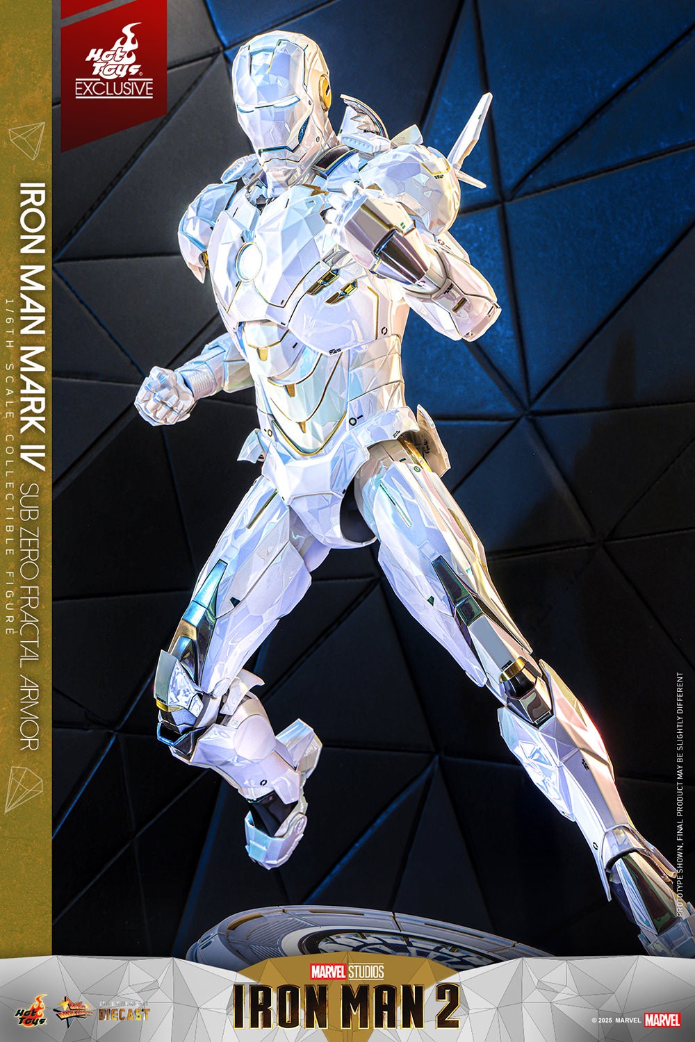 Iron Man Mark IV (Sub-Zero Fractal Armor Version) Sixth Scale