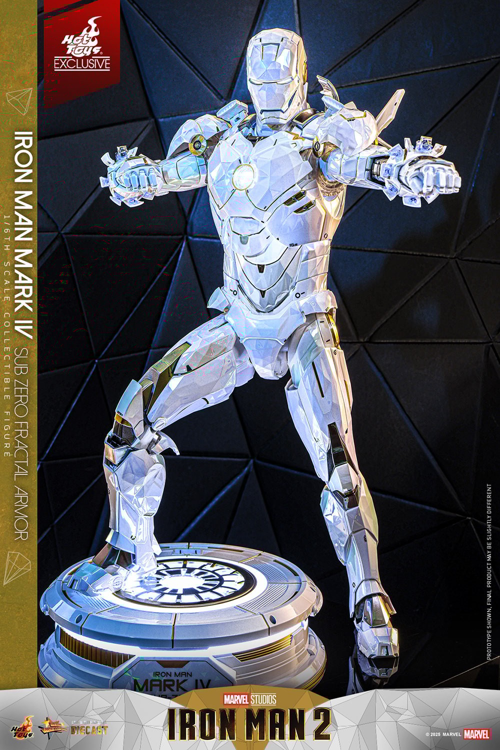 Iron Man Mark IV (Sub-Zero Fractal Armor Version) Sixth Scale