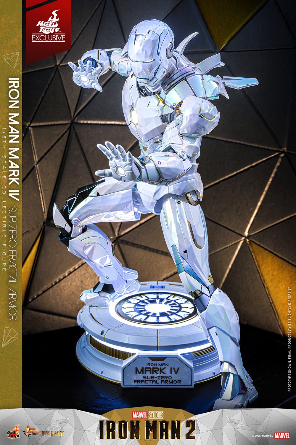 アメコミ IRON MAN MARK IV(SUB-ZERO FRACTAL ARMOR) Iron Man Mark IV (Sub-Zero Fractal Armor Version) Sixth Scale