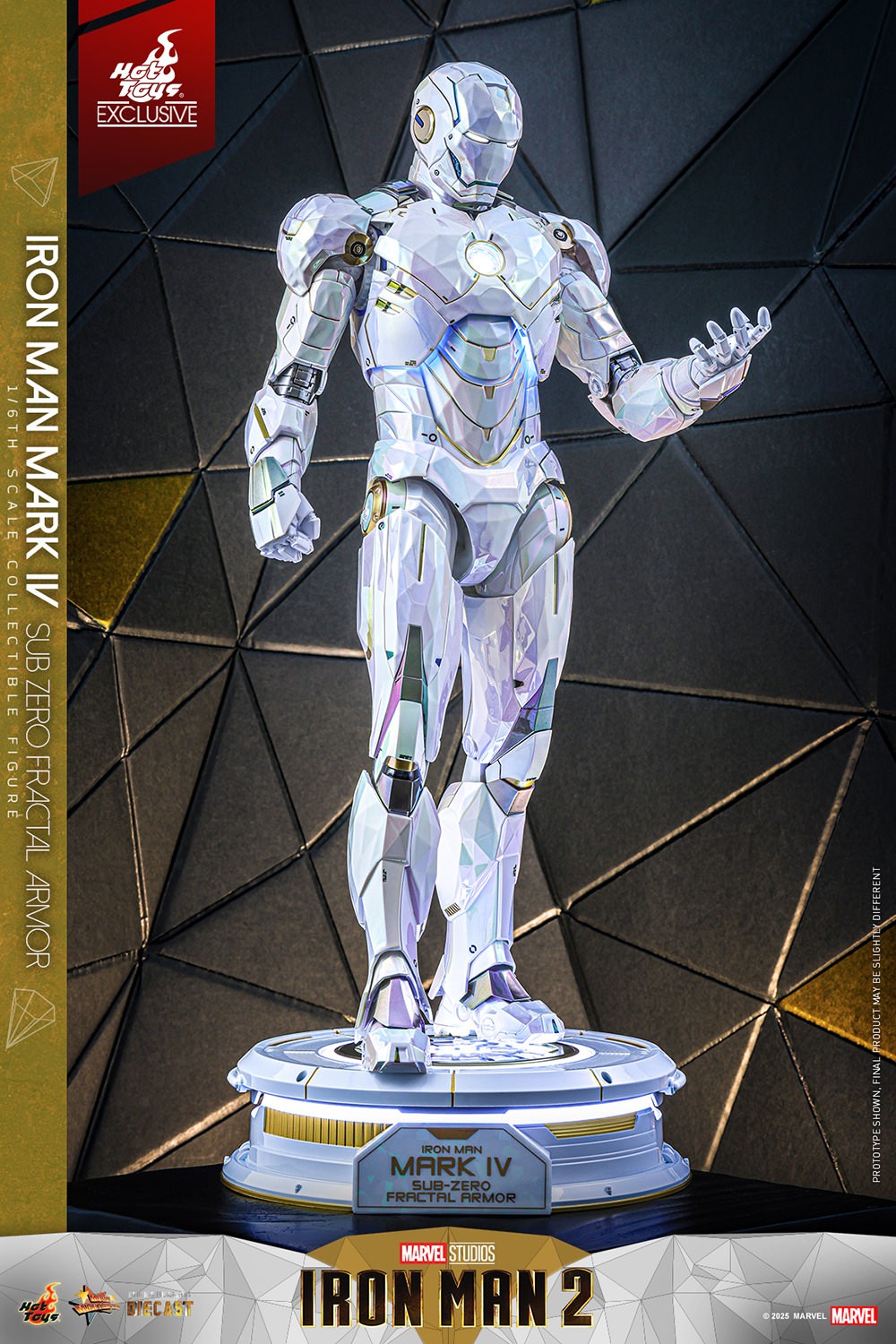 Iron Man Mark IV (Sub-Zero Fractal Armor Version) Sixth Scale