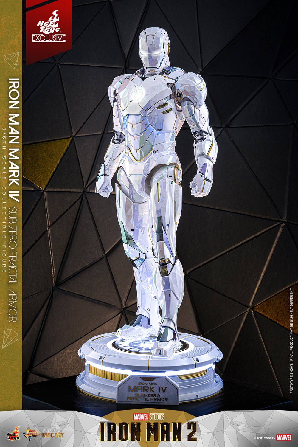 コミック・アニメ HotToys IRON MAN MARK IV(FRACTAL ARMOR) Iron Man Mark IV (Sub-Zero Fractal Armor Version) Sixth Scale