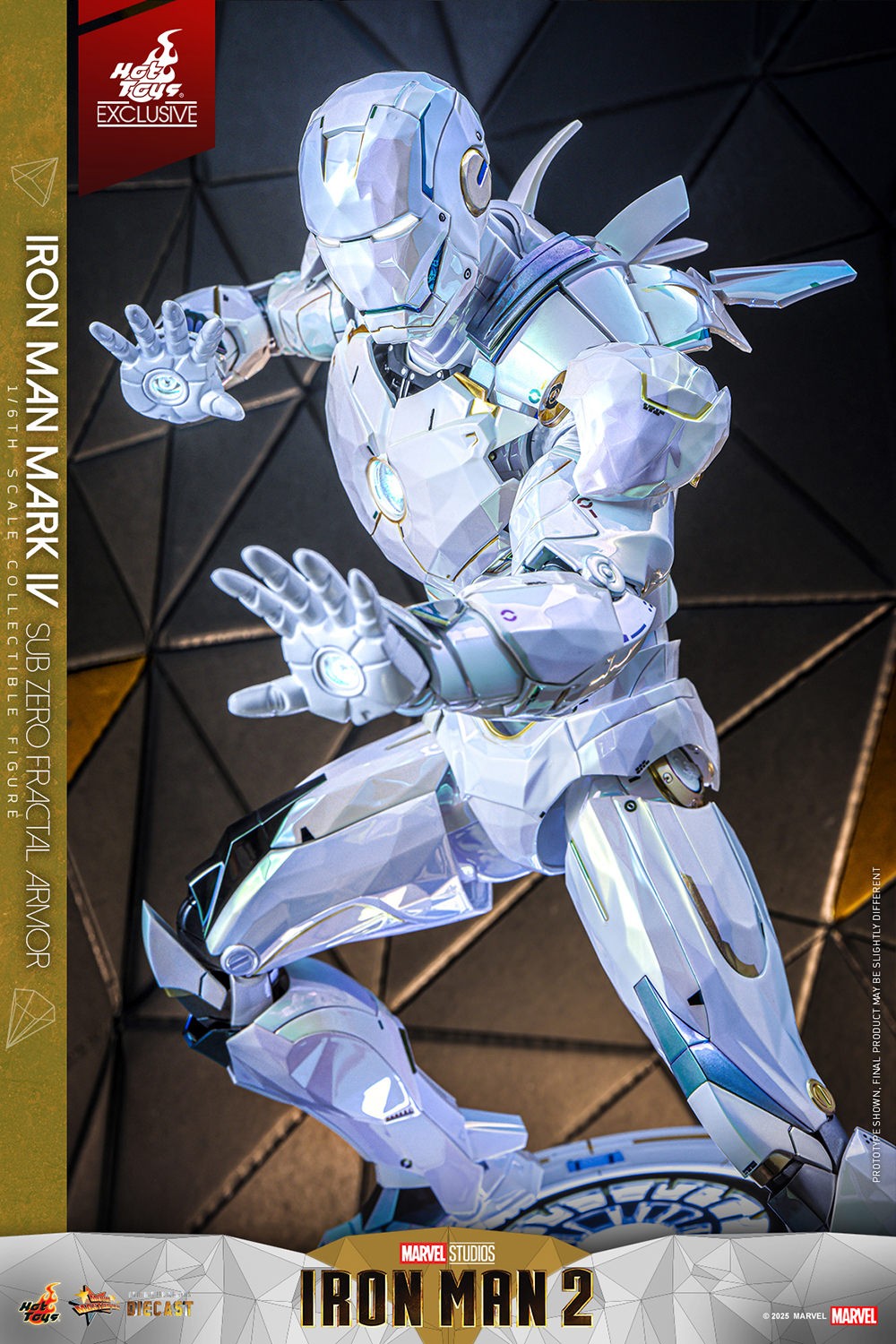 Iron Man Mark IV (Sub-Zero Fractal Armor Version) Sixth Scale
