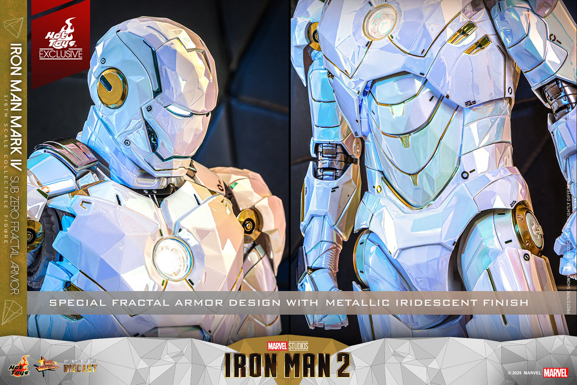 Iron Man Mark IV (Sub-Zero Fractal Armor Version) Sixth Scale