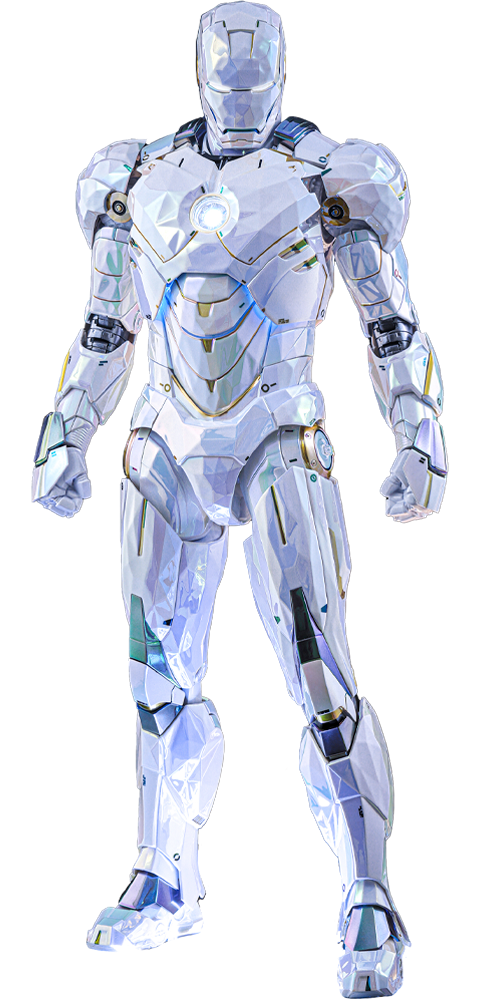 アイアンマン・マーク4（プリズム・アーマー）フラクタルアーマー Iron