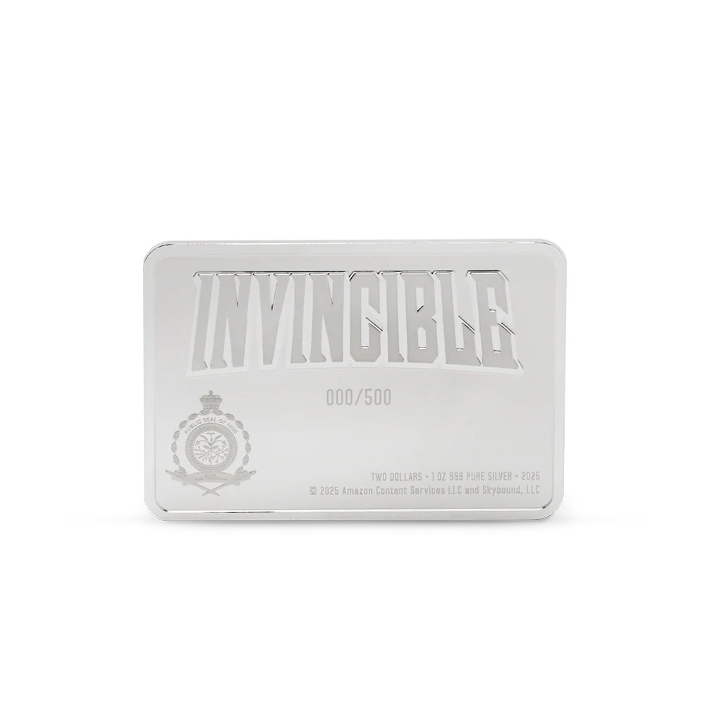 Invincible Atom Eve Special Episode - Atom Eve Silver Collectible  (Prototype Shown) View 6