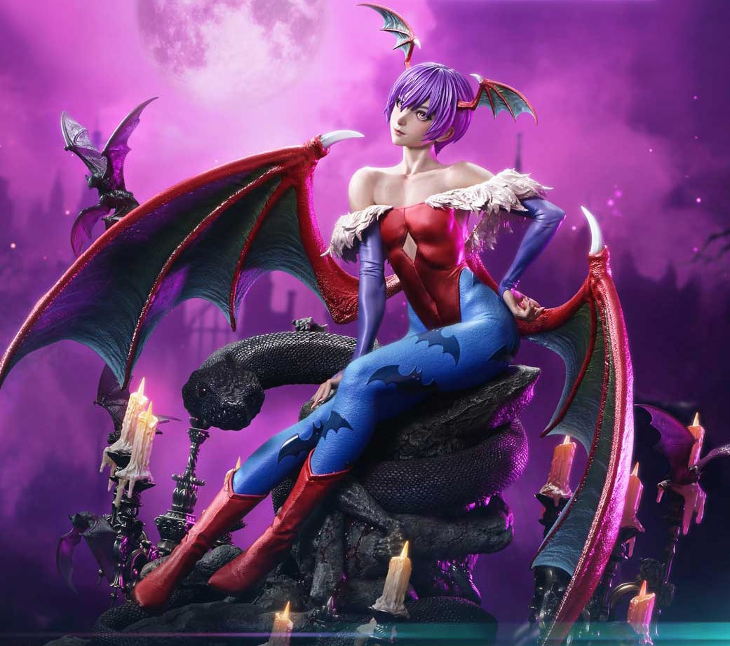 Darkstalkers Lilith Quarter Scale Statue  (Prototype Shown) View 4