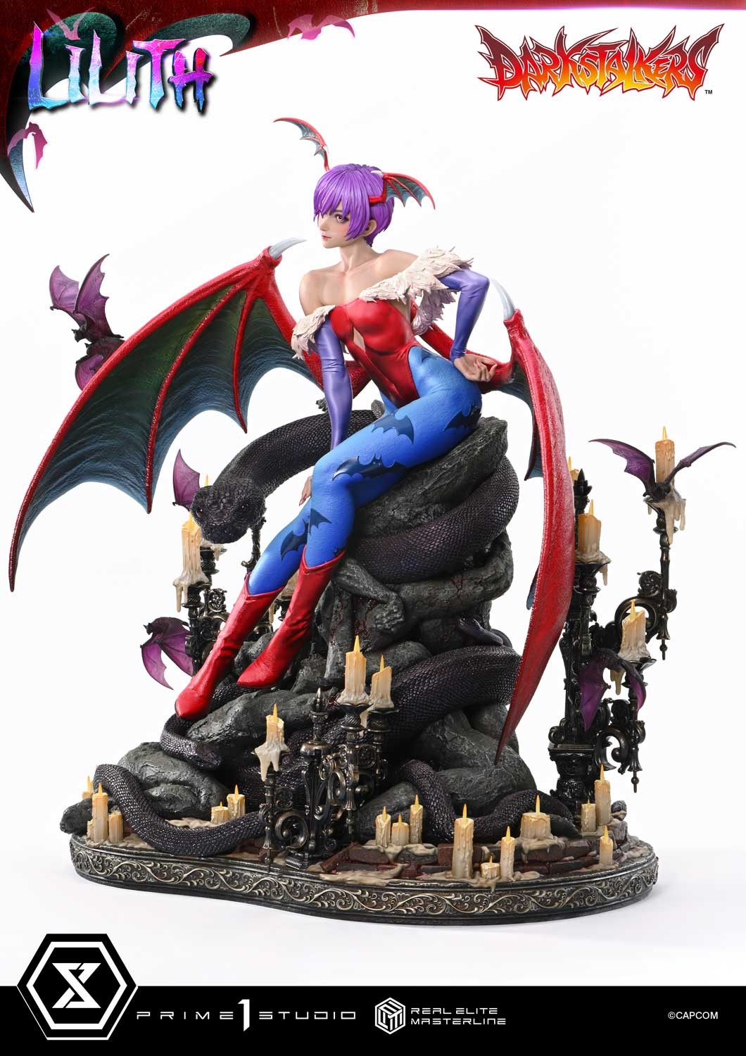 Darkstalkers Lilith Quarter Scale Statue  (Prototype Shown) View 7