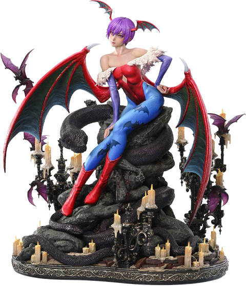 Darkstalkers Lilith (Bonus Version) Quarter Scale Statue  (Prototype Shown) View 8