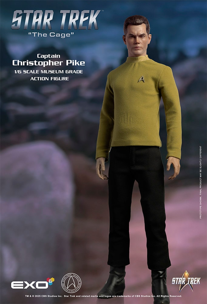 Captain Christopher Pike Sixth Scale Figure by EXO-6 | Sideshow
