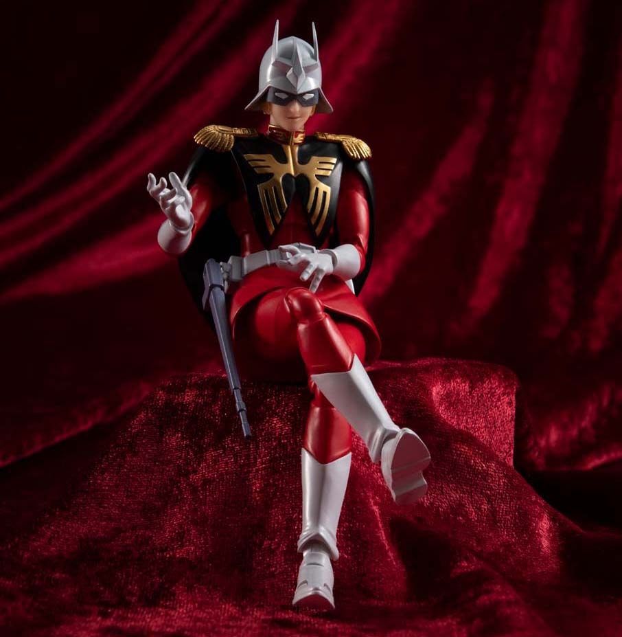 Char Aznable Action Figure by Tamashii Nations | Sideshow Collectibles
