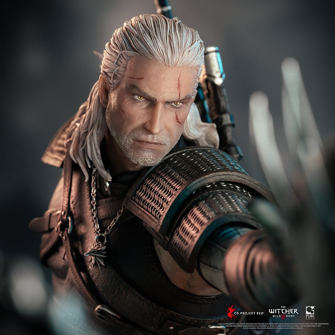 Geralt vs Eredin 1:6 Scale Diorama by PureArts | Sideshow