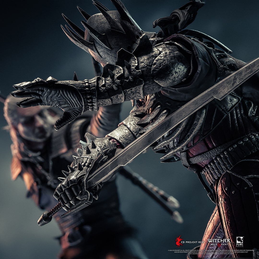 The Witcher Geralt vs Eredin Diorama  (Prototype Shown) View 5