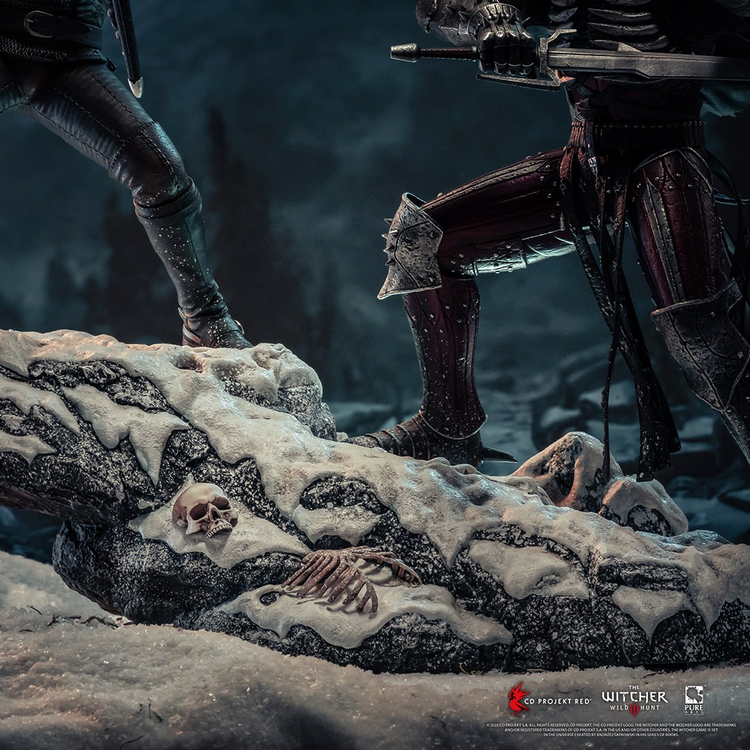 The Witcher Geralt vs Eredin Diorama  (Prototype Shown) View 11
