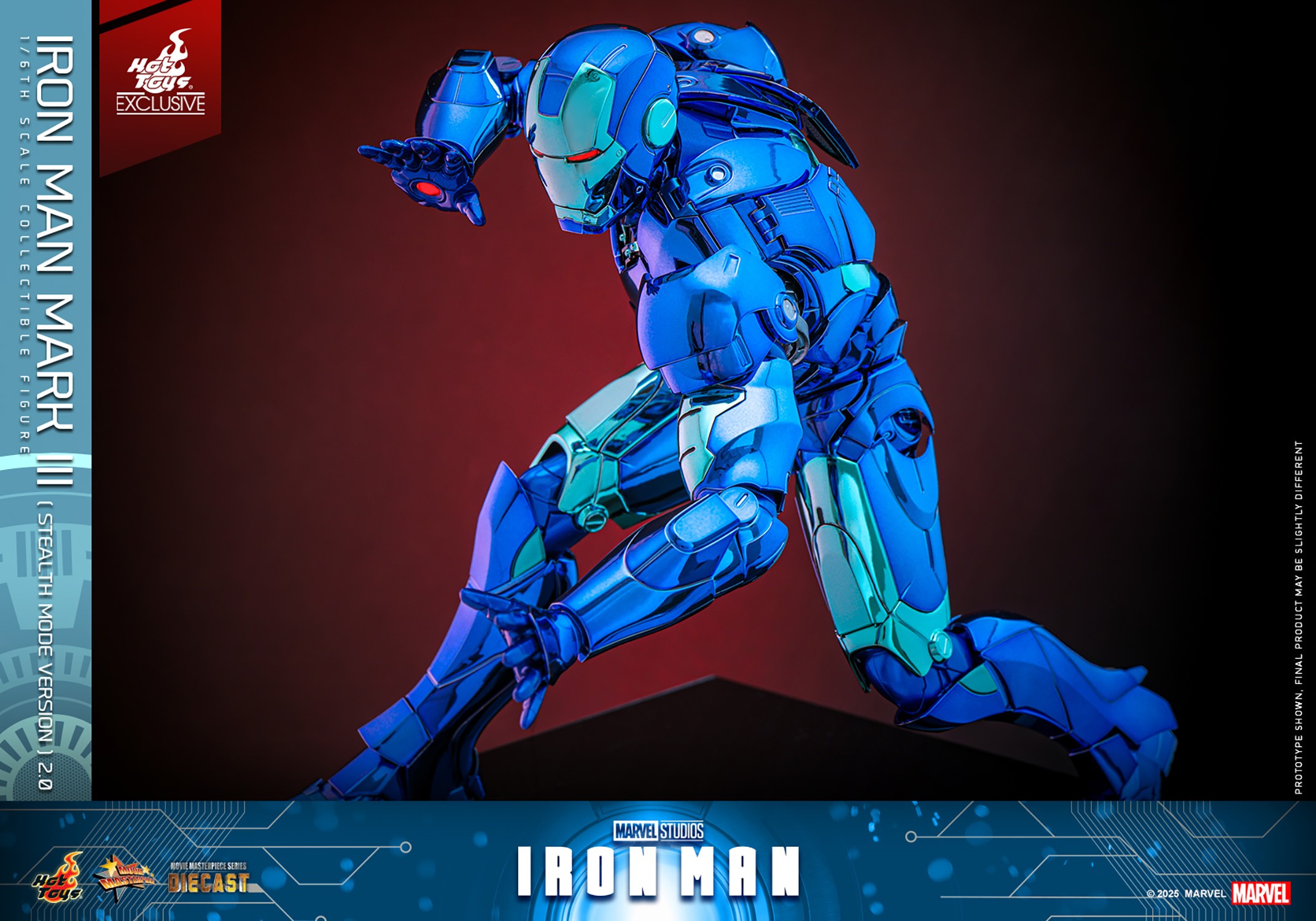 Marvel Iron Man Mark III (Stealth Mode Version) 2.0 Sixth Scale Figure  (Prototype Shown) View 10