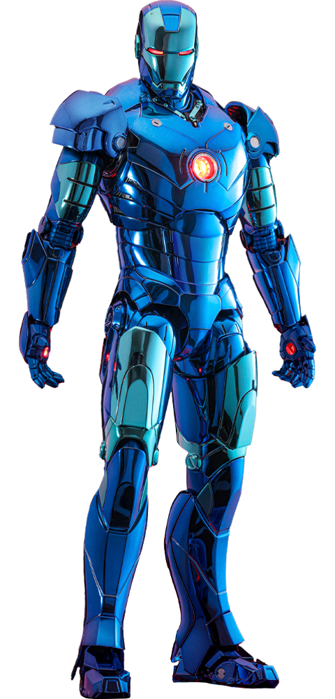 アメコミ IRON MAN MARK III Holographic Version Iron Man Mark III (Stealth Mode Version) 2.0 Sixth Scale